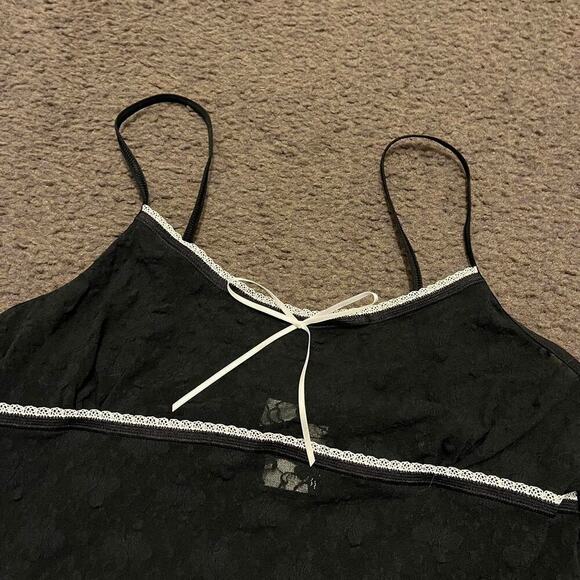 Y2K Deadstock Express Butterfly Mesh Matching Cami & Panties Set - Picture 5 of 8